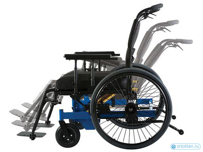 Инвалидная коляска для полных Eclipse Tilt LY-250-1202