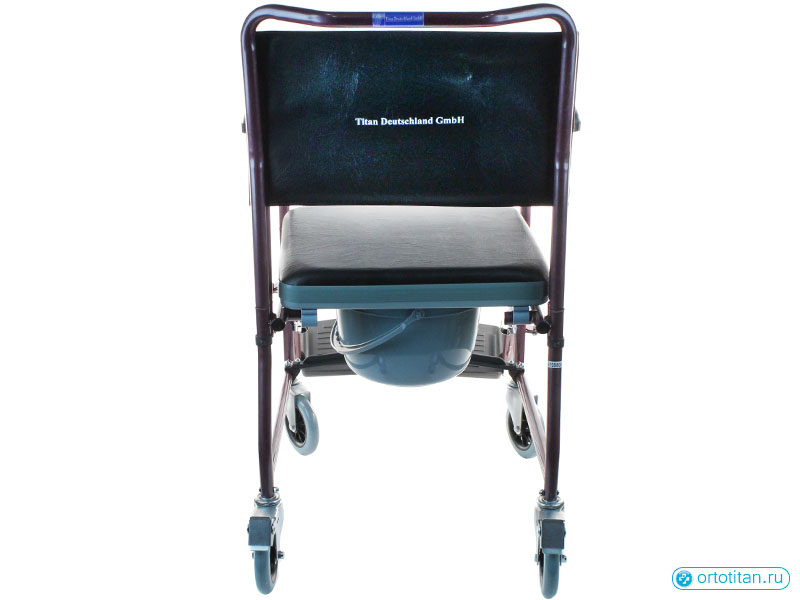 Кресло-каталка с туалетным устройством складная LY-800-690