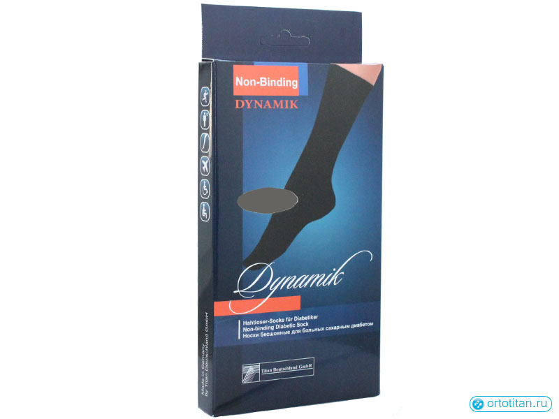 Носки для больных сахарным диабетом Dynamik DY994