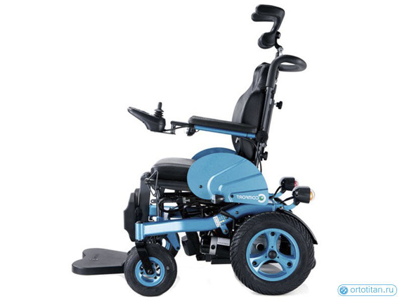 Кресло-коляска инвалидная электрическая с вертикализатором Angel LY-EB103-240
