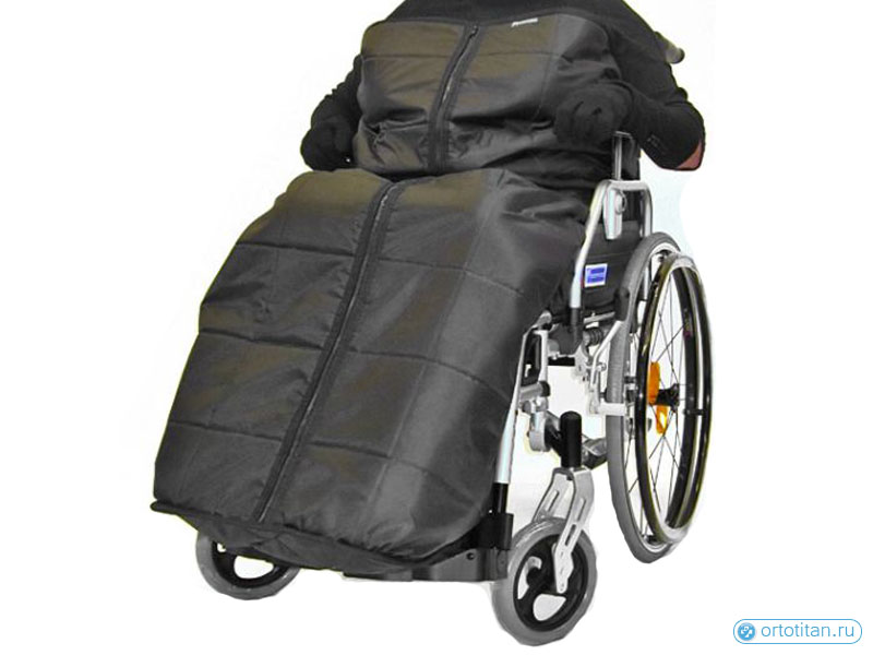 Мешок утепленный для инвалидной коляски LY-111