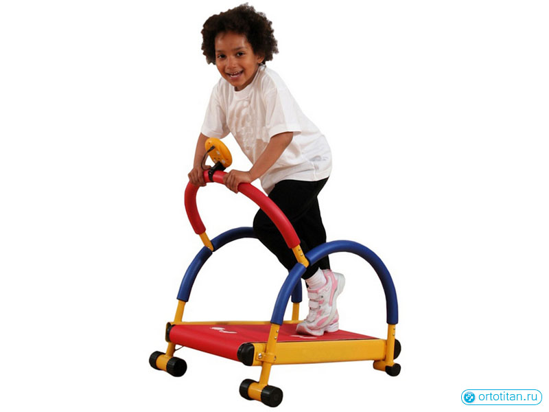 Детский тренажер беговая дорожка Kids Treadmill с твистером LEM-KTM002