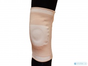 Бандаж на коленный сустав эластичный с ребрами жесткости C1ELS-1201