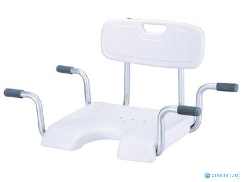 Сидение со спинкой для инвалидов для ванны Kamille LY-200-5016W
