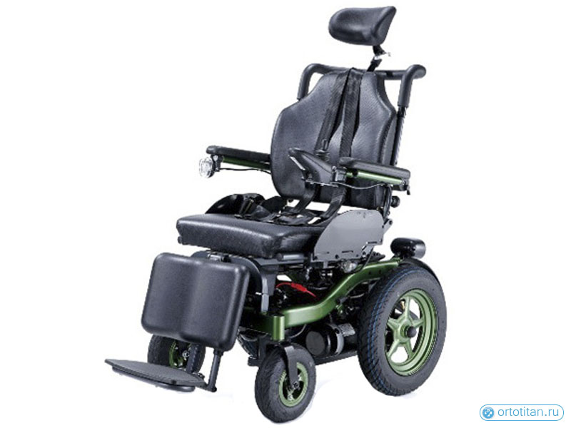 Кресло-коляска инвалидная электрическая Bronco раскладывающаяся LY-EB103-207
