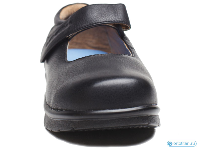 Туфли женские для больных сахарным диабетом OT-022-Black