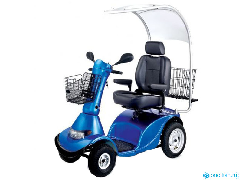 Кресло-коляска инвалидная электрическая (скутер 4-х колесный) LY-EB103-415