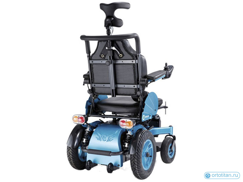 Кресло-коляска инвалидная электрическая с вертикализатором Angel LY-EB103-240